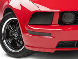 SpeedForm Headlight Covers; Smoked (05-09 Mustang GT, V6)