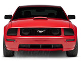 SpeedForm Headlight Covers; Smoked (05-09 Mustang GT, V6)