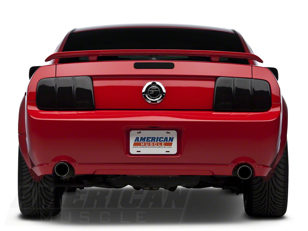 SpeedForm Tail Light Covers; Smoked (05-09 Mustang)