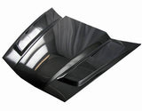 2005-2013 Chevrolet Corvette 2 doors SCV Style Carbon Fiber Black Hood