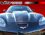 2005-2013 Chevrolet Corvette 2 doors SCV Style Carbon Fiber Black Hood