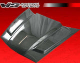 2005-2013 Chevrolet Corvette 2 doors SCV Style Carbon Fiber Black Hood