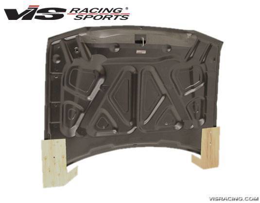 2005-2010 Chrysler 300 300C 4 doors SRT 2 Style Carbon Fiber Black Hood