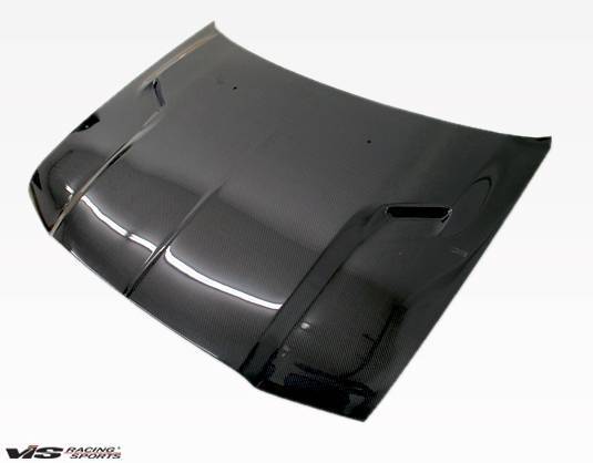 2005-2010 Chrysler 300 300C 4 doors SRT 2 Style Carbon Fiber Black Hood