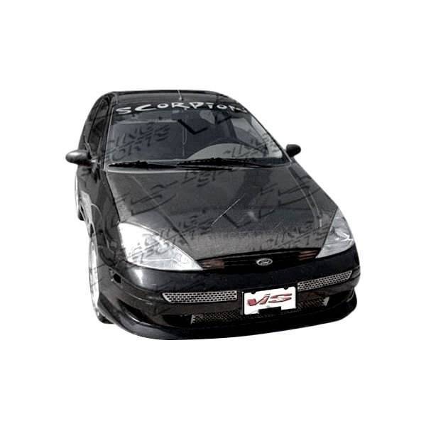 2005-2007 Ford Focus 4 doors 2 doors OEM Style Carbon Fiber Black Hood