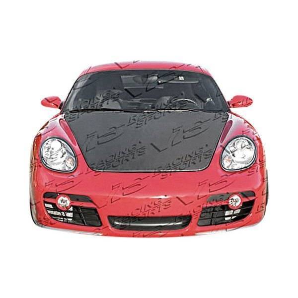 2005-2012 Porsche Boxster 2 doors OEM Style Carbon Fiber Black Hood