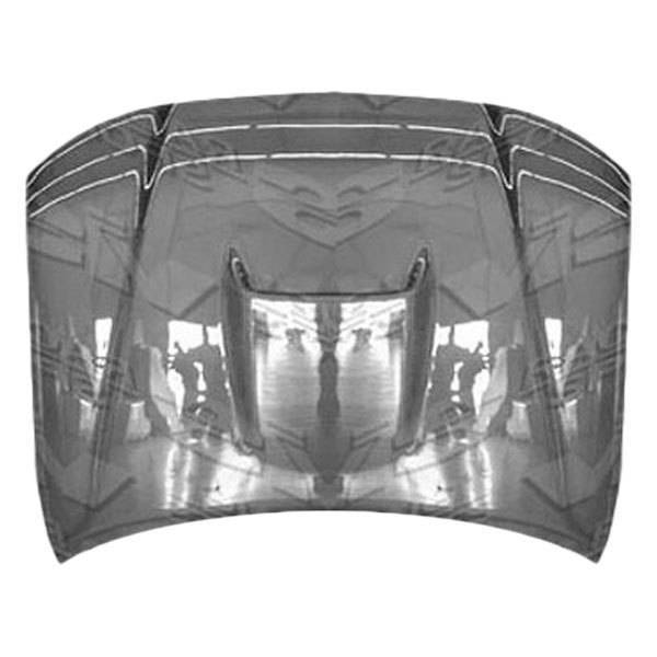 2005-2009 Toyota Tacoma 2 doors SR 5 Style Carbon Fiber Black Hood