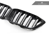 AutoTecknic Replacement Dry Carbon Front Grille - F87 M2 Competition