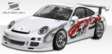 2005-2011 Porsche 911 Carrera 997 Duraflex Cup Car Look Front Bumper Cover - 3 Piece