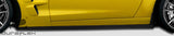 2005-2013 Chevrolet Corvette C6 Duraflex ZR Edition Side Skirts Rocker Panels - 2 Piece