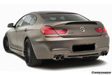 2011-2018 BMW 6 Series F06 F12 F13 HM Style Carbon Fiber Rear Diffuser