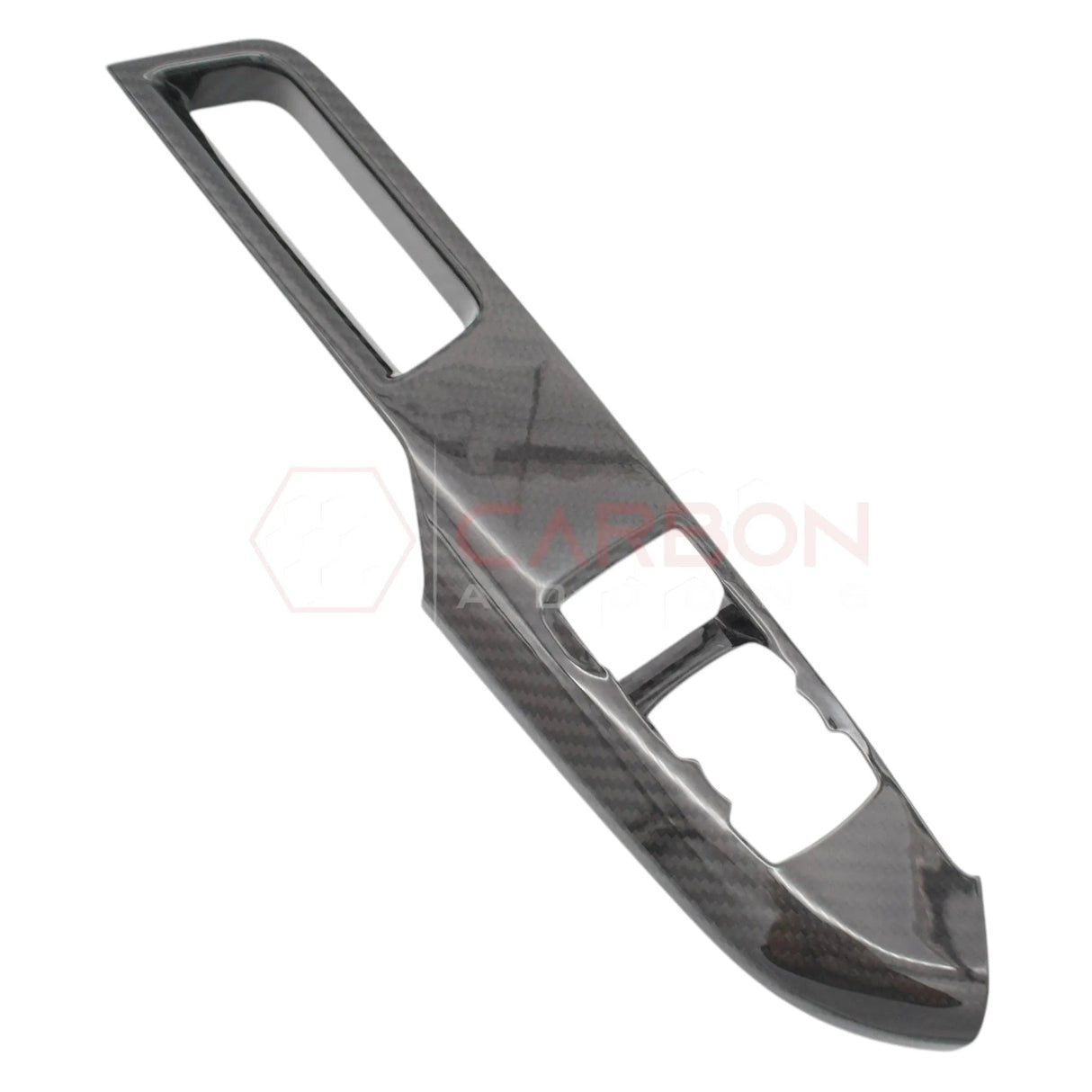 2024+ S650 Mustang Hard Carbon Fiber Window Switch Control Trim Cover | V2