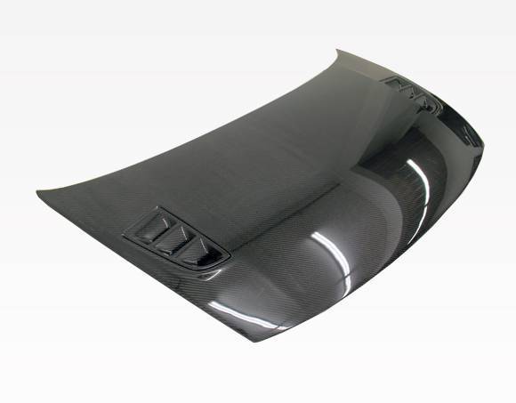 2006-2011 Honda Civic 2 doors RR Style Carbon Fiber Black Hood