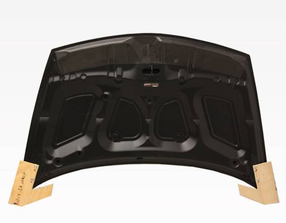 2006-2011 Honda Civic JDM 4 doors OEM Style Carbon Fiber Black Hood