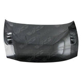 2006-2011 Honda Civic JDM 4 doors RR Style Carbon Fiber Black Hood