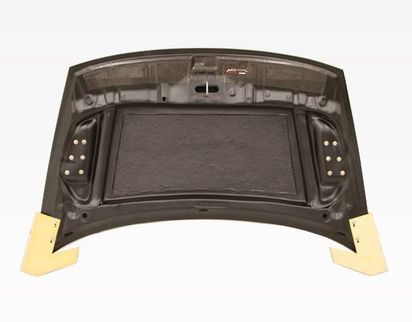 2006-2011 Honda Civic 4 doors RR Style Carbon Fiber Black Hood