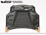 2006-2012 Mitsubishi Eclipse 2 doors Monster GT Style Carbon Fiber Black Hood