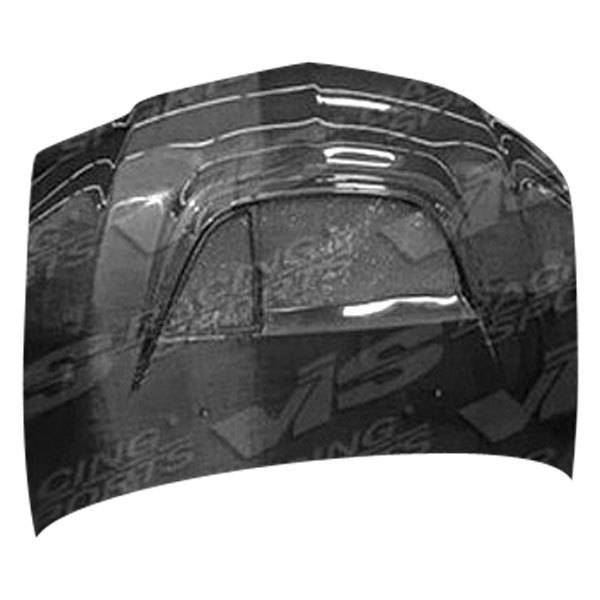 2006-2007 Mitsubishi EVO 9 4 doors GT Style Carbon Fiber Black Hood
