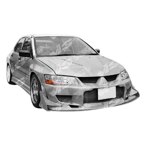 2006-2007 Mitsubishi EVO 9 4 doors GTC Style Carbon Fiber Black Hood