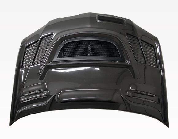 2006-2007 Mitsubishi EVO 9 4 doors JC Style Carbon Fiber Black Hood