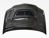 2006-2007 Mitsubishi EVO 9 4 doors JC Style Carbon Fiber Black Hood