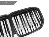 AutoTecknic Dual-Slats Dry Carbon Front Grille - G07 X7 Pre-LCI