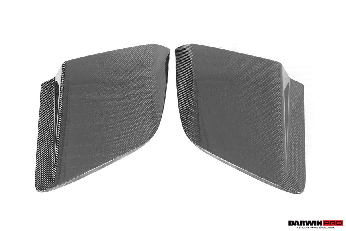 2016-2025 Audi R8 Coupe & Spyder GT4 Style Dry Carbon Fiber Side Door Panel Blades