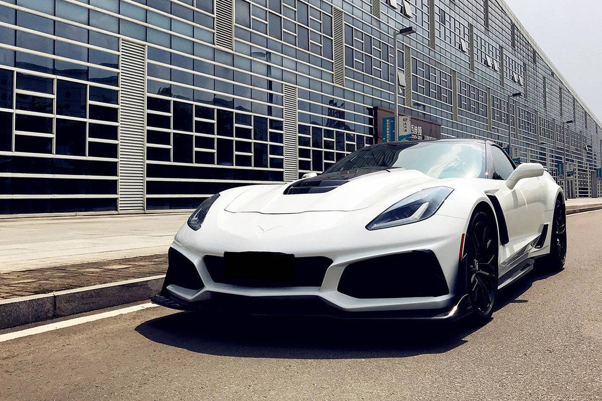 2013-2019 Corvette Z06 Grandsport ZR1 Style Front Conversion Body Kit