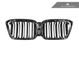 AutoTecknic Dual-Slats Gloss Black Front Grille - G01 X3 | G02 X4 LCI