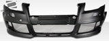 2006-2008 Audi A4 S4 B7 Duraflex RS4 Wide Body Front Bumper Cover - 1 Piece