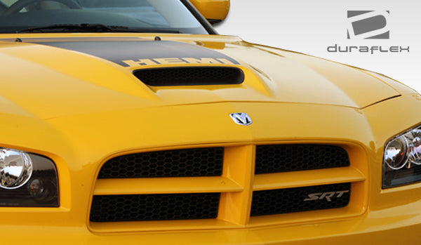 2006-2010 Dodge Charger Duraflex SRT Look Hood - 1 Piece