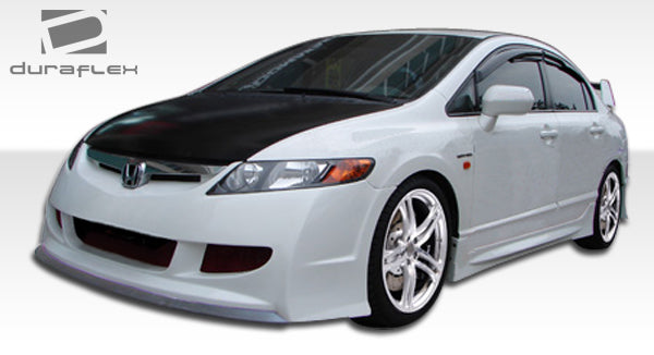 2006-2011 Honda Civic 4DR Duraflex R-Spec Front Bumper Cover - 1 Piece