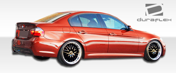 2006-2011 BMW 3 Series E90 4DR Duraflex M-Tech Rear Bumper Cover (single exhaust) - 1 Piece
