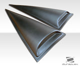 2006-2012 Mitsubishi Eclipse Duraflex Racer Window Scoop Louvers - 2 Piece