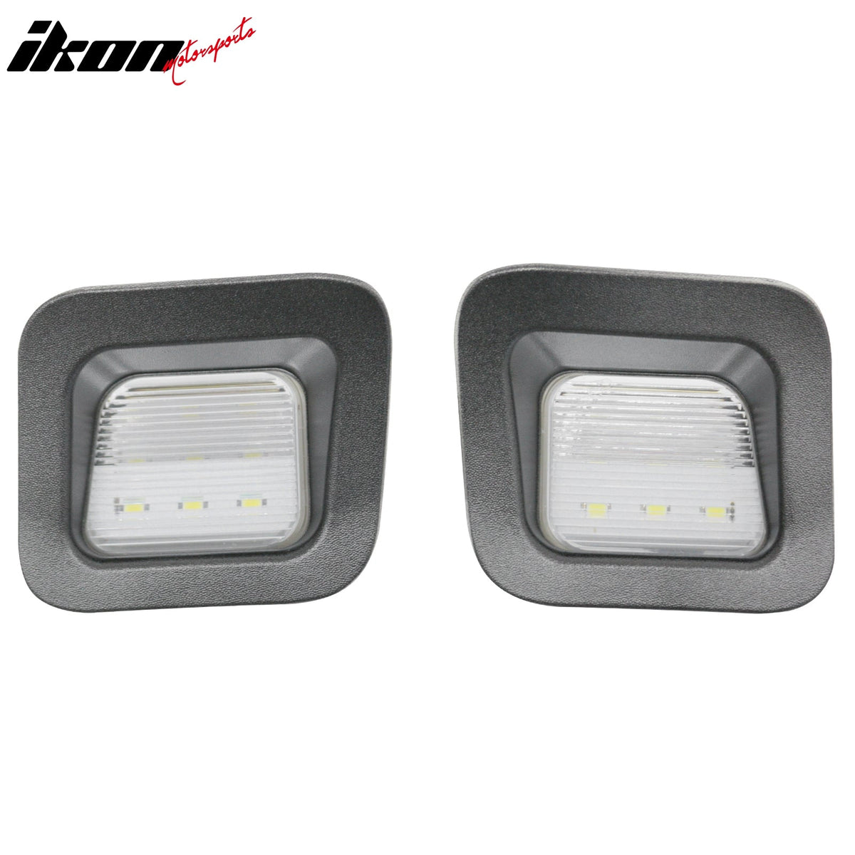2002-2018 Dodge Ram 1500 & 2003-2018 2500 3500 & 2019-2022 Ram 1500 Classic 2PCS Full LED License Plate Lights Lamps Taillight Assembly Replacement