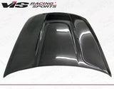 2006-2013 BMW X5 E70 4 doors EVO GT Style Carbon Fiber Black Hood