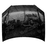 2007-2010 BMW 3 SERIES E92 2 doors OEM Style Carbon Fiber Black Hood