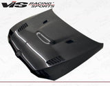 2007-2010 BMW 3 SERIES E92 2 doors XTS Style Carbon Fiber Black Hood