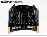 2007-2009 Mercedes S Class 4 doors OEM Style Carbon Fiber Black Hood