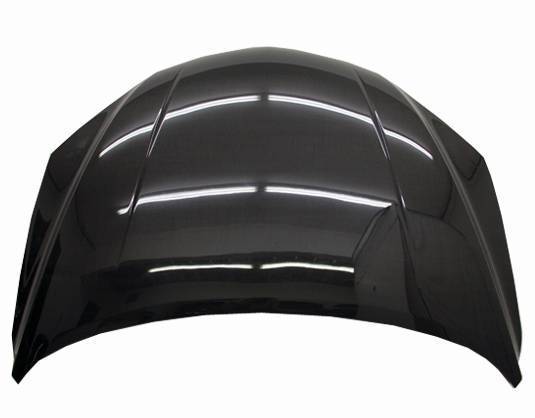 2007-2009 Mazda 3 Hatchback Mazda Speed Style Carbon Fiber Black Hood