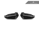AutoTecknic Dry Carbon Fiber Mirror Cap Set - G60 5-Series | G70 7-Series