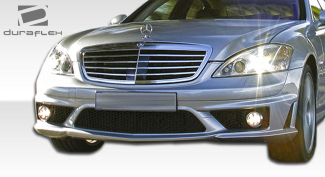 2007-2009 Mercedes S Class W221 Duraflex S65 Look Front Bumper Cover - 1 Piece
