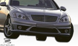 2007-2009 Mercedes S Class W221 Duraflex S65 Look Front Bumper Cover - 1 Piece