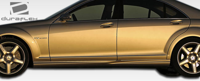2007-2009 Mercedes S Class W221 Duraflex S65 Look Body Kit - 4 Piece