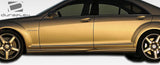 2007-2009 Mercedes S Class W221 Duraflex S65 Look Body Kit - 4 Piece