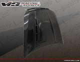 2008-2014 BMW X6 E71 4 doors EVO GT Style Carbon Fiber Black Hood