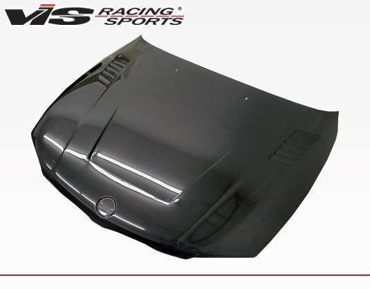 2008-2012 BMW 1 SERIES E82 2 doors XTS Style Carbon Fiber Black Hood