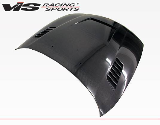 2008-2012 BMW 1 SERIES E82 2 doors XTS Style Carbon Fiber Black Hood