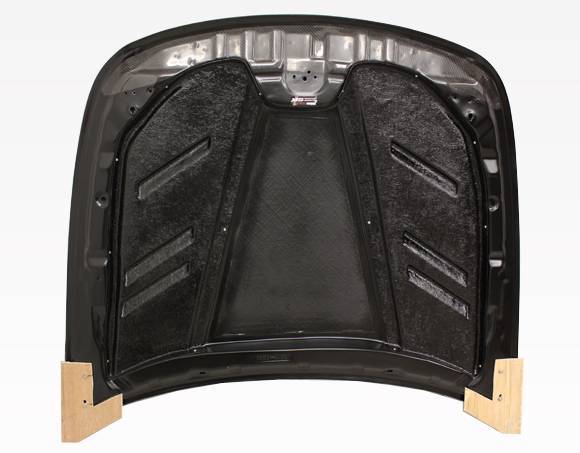 2014-2015 Infiniti Q60 2 doors AMS Style Carbon Fiber Black Hood