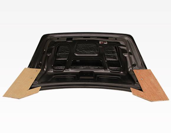 2008-2012 Mercedes C Class 4 doors OEM Style Carbon Fiber Black Trunk